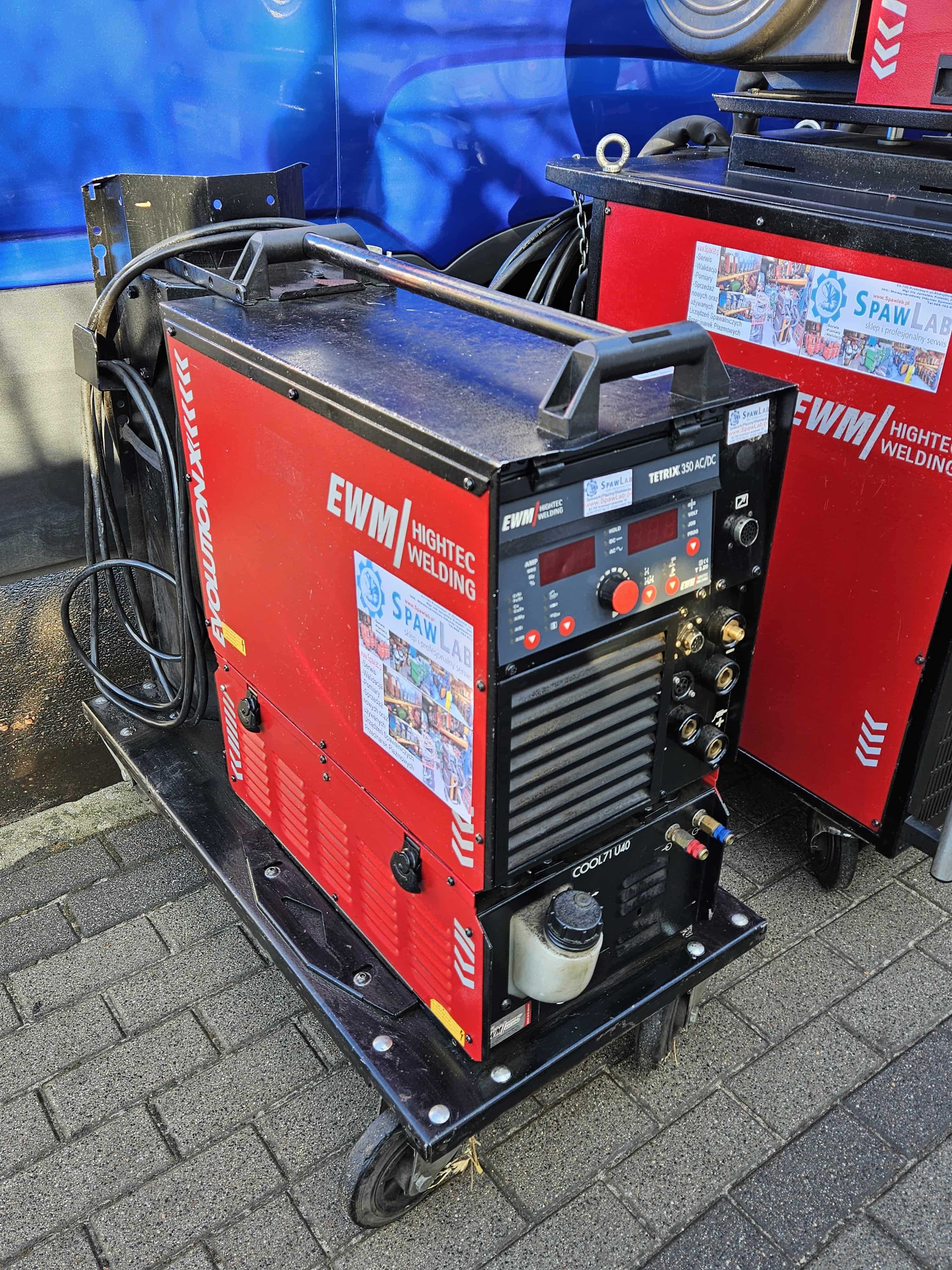 Ewm Tetrix 350 Ac/dc Tig Synergia Alu Spawarka Chłodzenie,