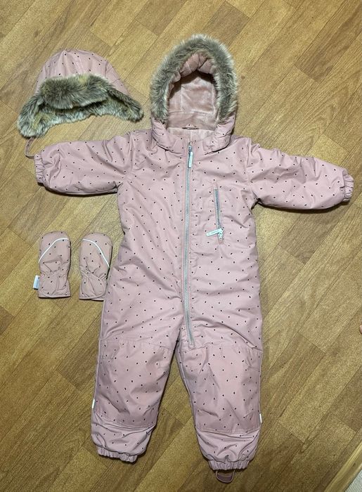 H&M  Дитячі комбінезон, шапка і рукавиці 92 -98 р.