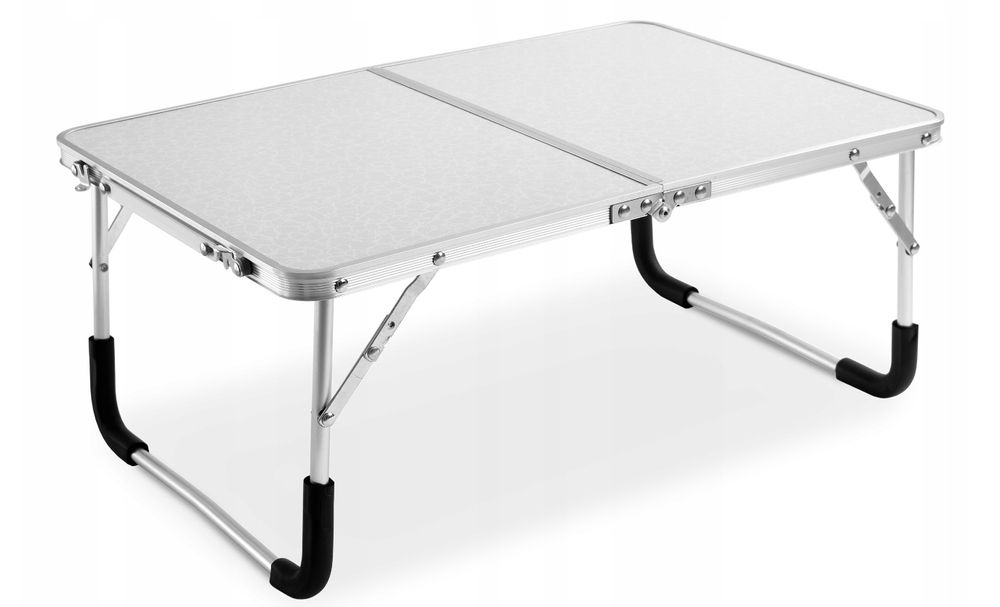 Stolik turystyczny składany aluminiowy walizka 60x40 pod namiot plażę