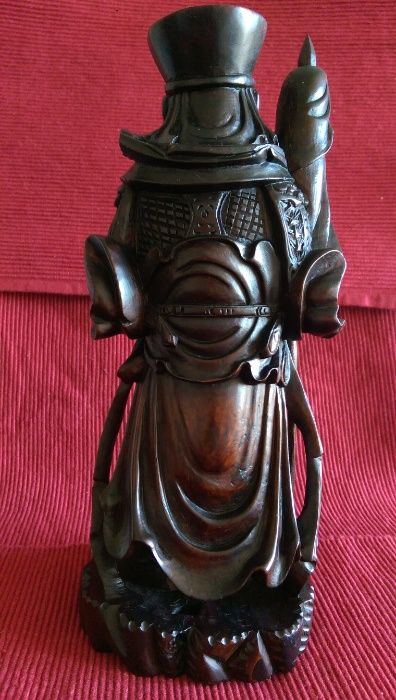 Escultura  em madeira século  XIX uma obra de arte portes grátis.