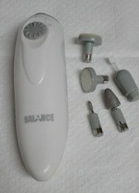 Kit de manicure/pedicure a pilhas