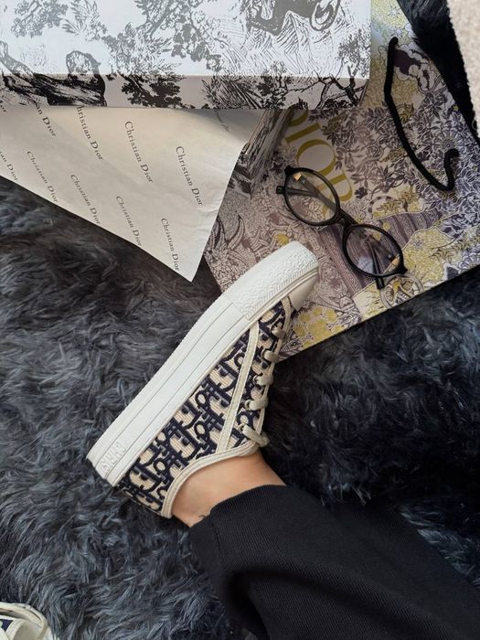 Жіночі кеди Dior B23 White Grey