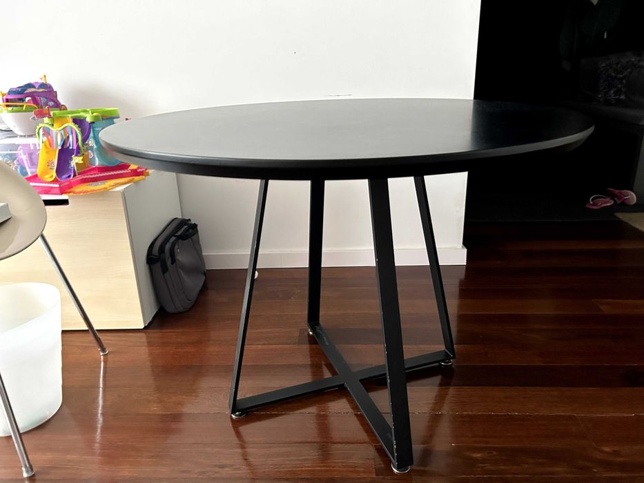 Mesa Redonda para escritorio/sala