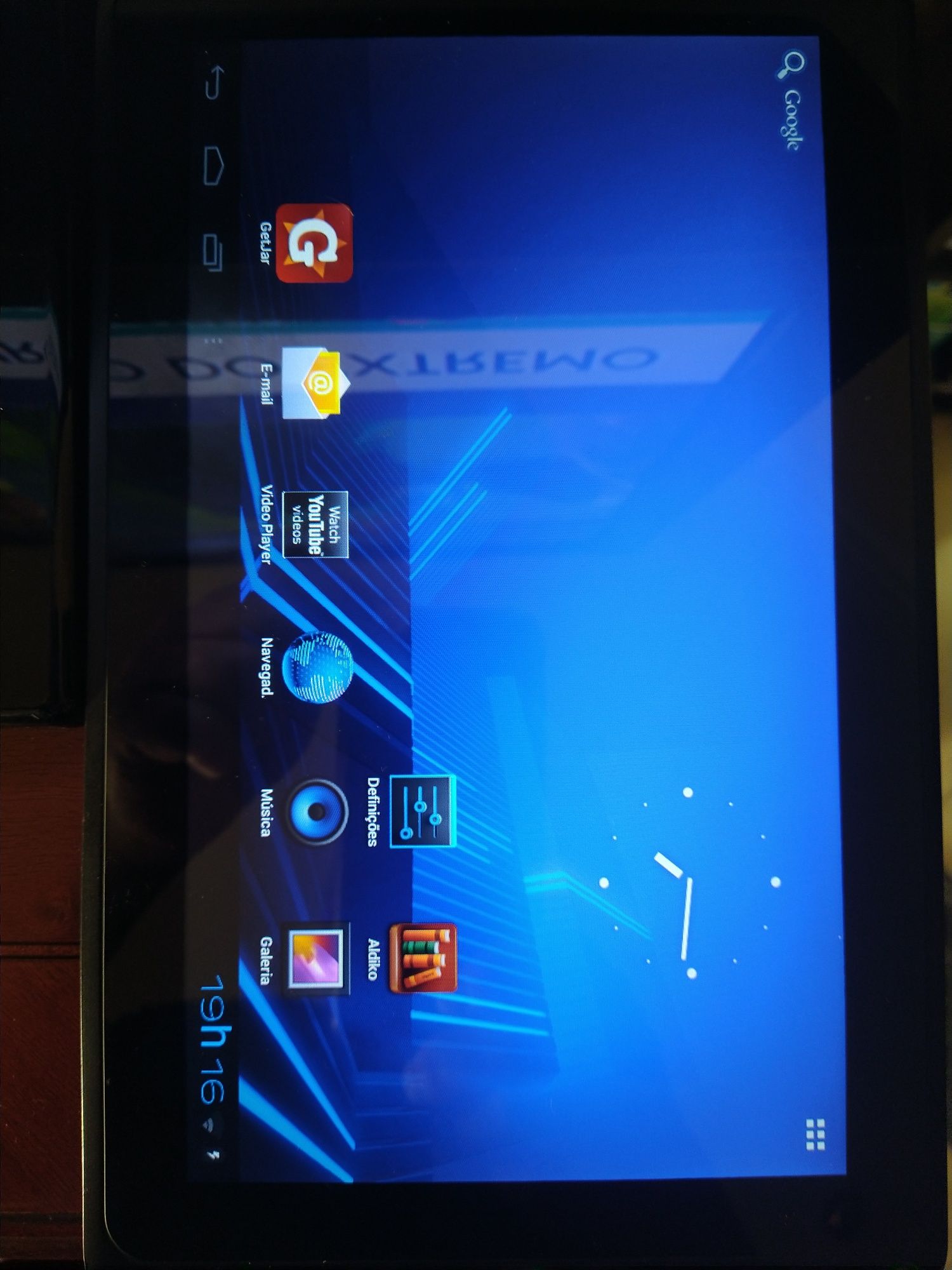 Tablet Coby já usado mas está novo