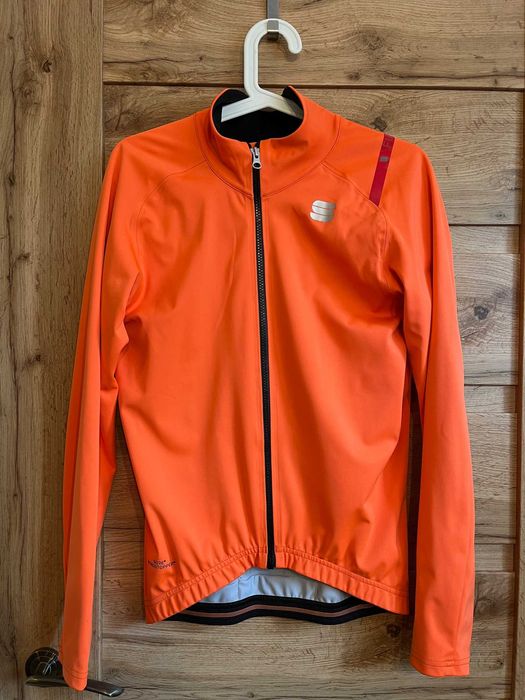 Kurtka bluza rowerowa Sportful Fiandre Ultimate 2 Windstopper Orange M