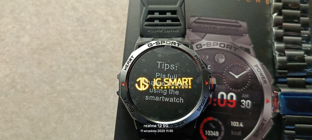 Smartwatch zegarek opaska  JGsmart gps wodoodporny rozmowy głośnik  gw