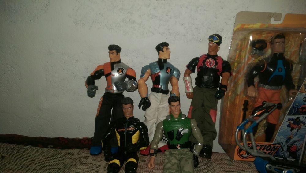 Action Man figuras e acessórios