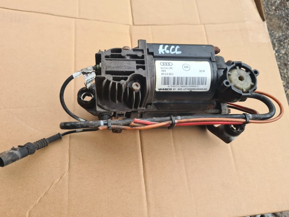 KOMPRESOR Pneumatyki zawieszenia pompa AUDI A6 C6 S6 A8 D3 lift 2008r