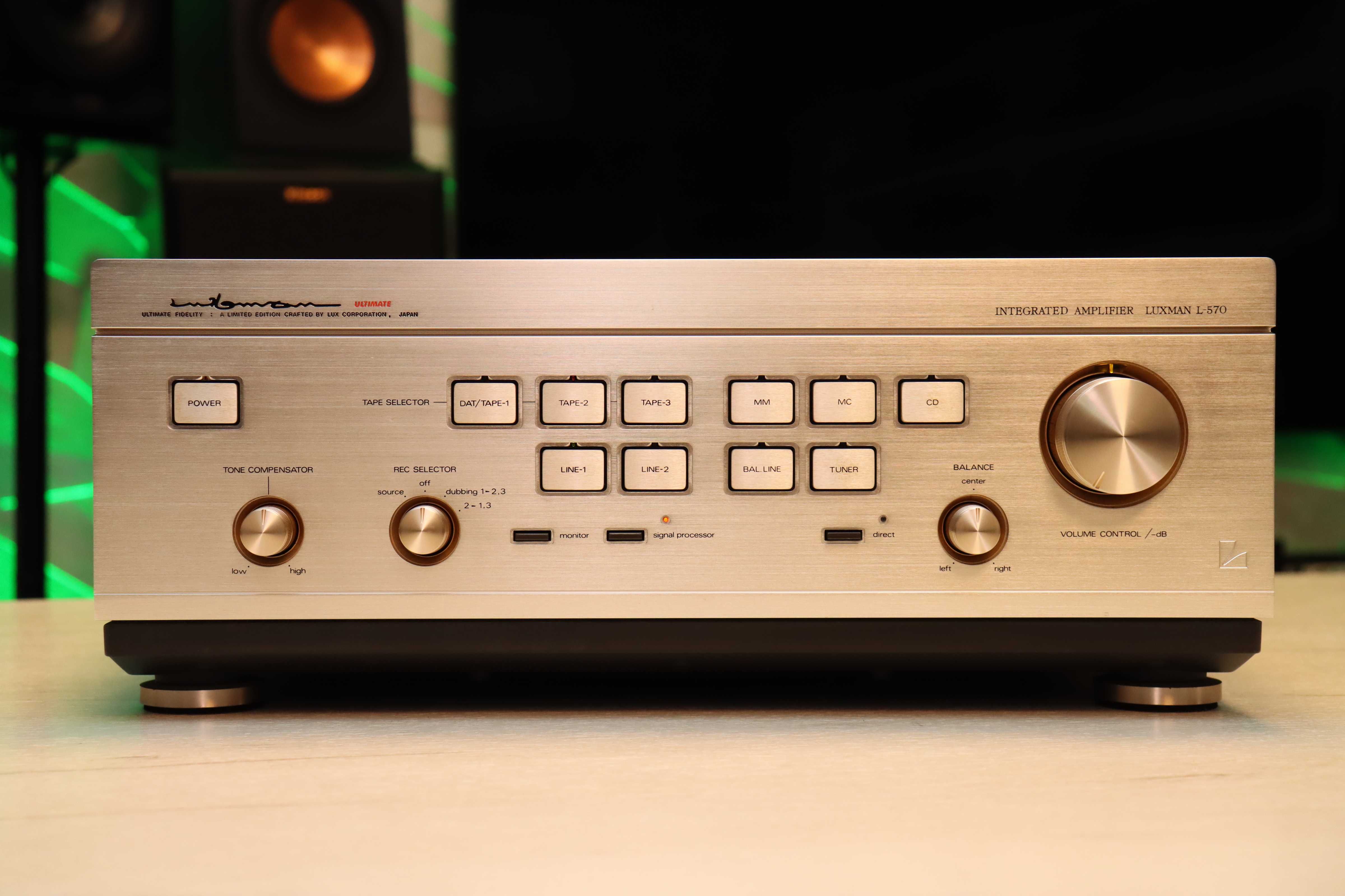 Luxman L-570 wzmacniacz zintegrowany klasa A Marantz Pioneer Sansui