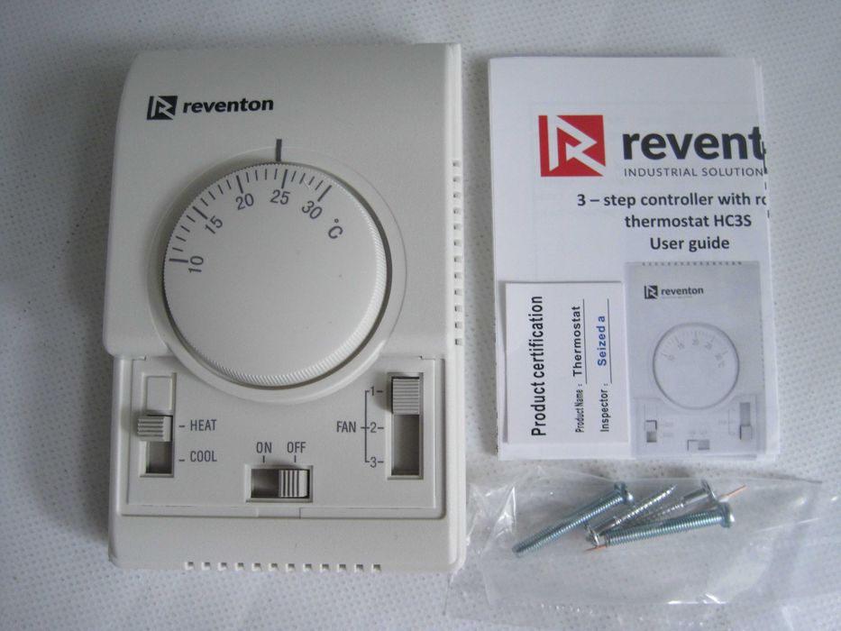 REVENTON 3-stopniowy regulator obrotów z termostatem HC 3S