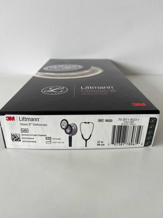Stetoskop Littmann Classic III czarny ref.5620