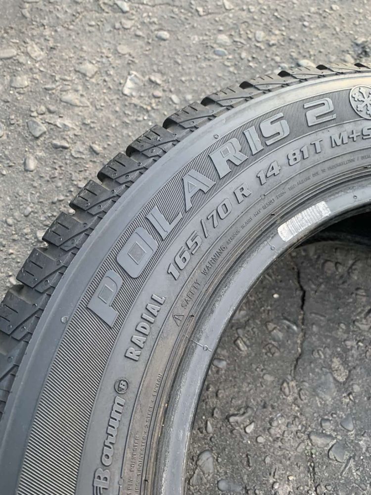 Шини 165/70 R14 Barum 2023p зима 7мм