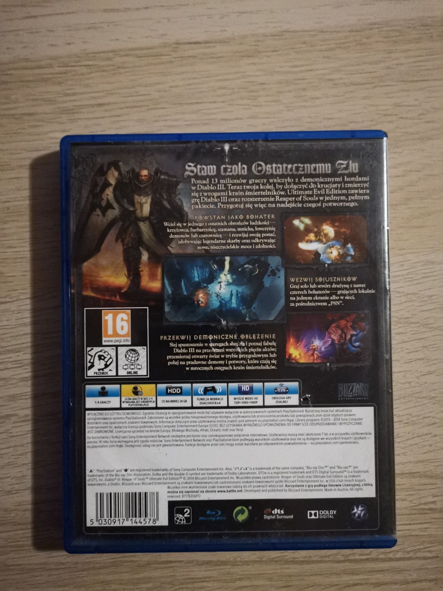 Diablo III 3 reaper of souls ps4 PlayStation 5