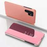 Etui Clear View Case Do Samsung Galaxy A56 Pokrowiec Z Klapką - Różowe