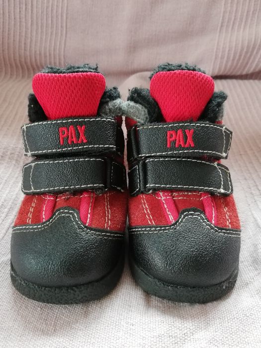 Trzewiki PAX śniegowce roz.19,botki,kozaczki,skóra,ocieplane dziecięce