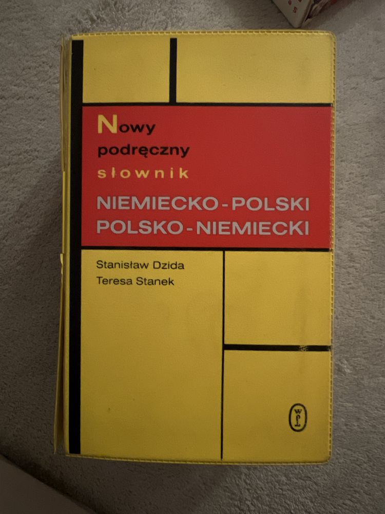 Nowy podręczny slownik niemiecko-polski, polsko-niemiecki.