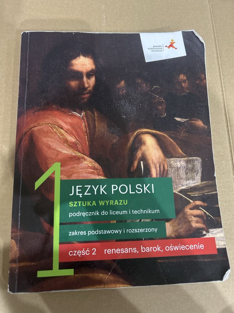 Podręcznik język polski sztuka wyrazu 1 część 2