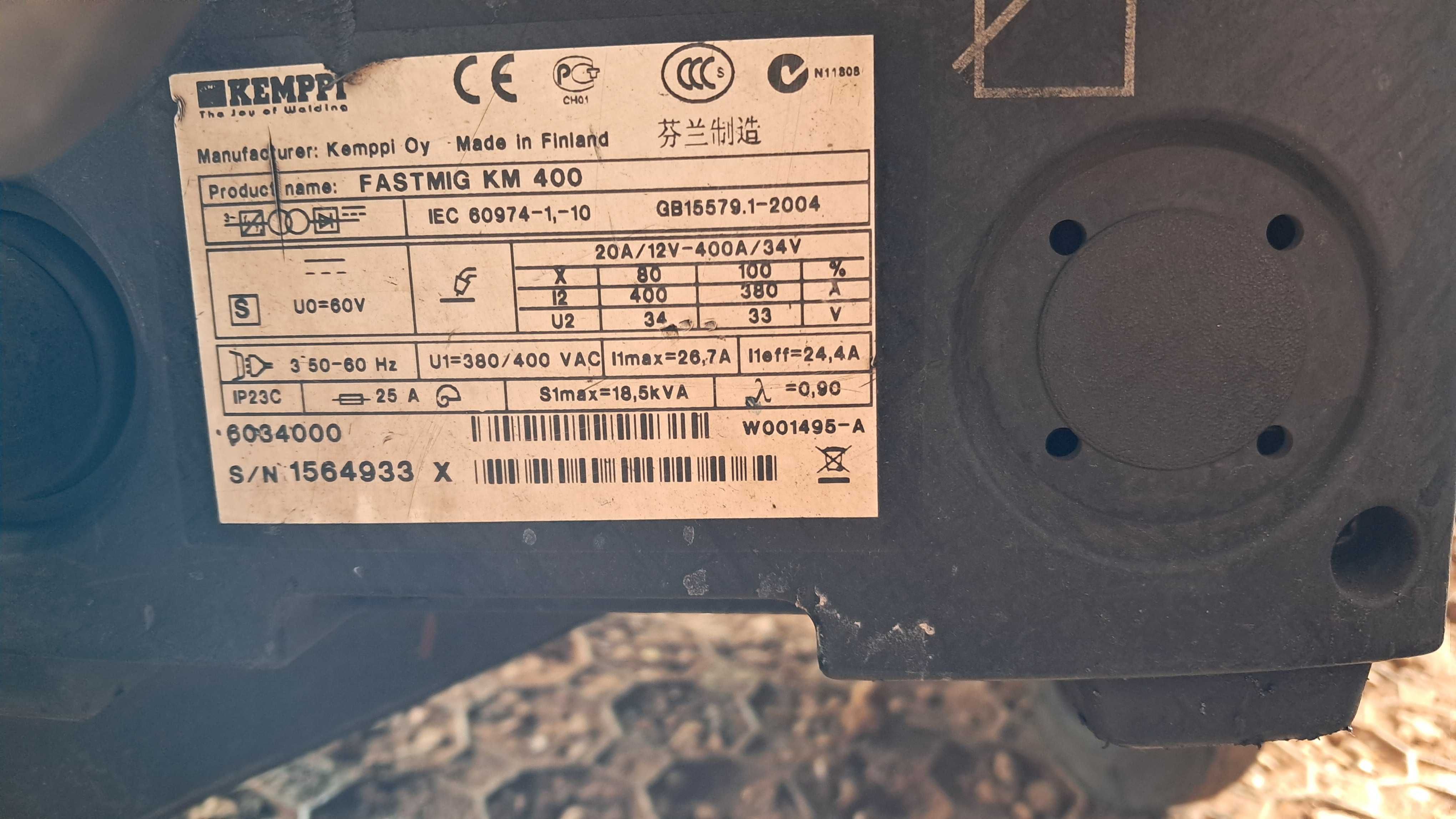 Kemppi fastmig 400