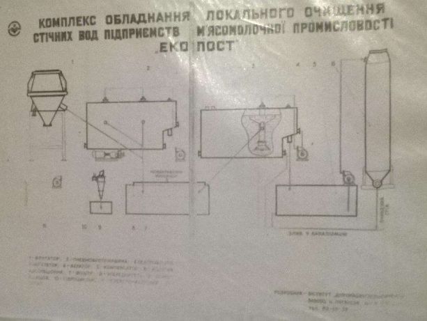 Очистка сточных вод 50 куб/час.