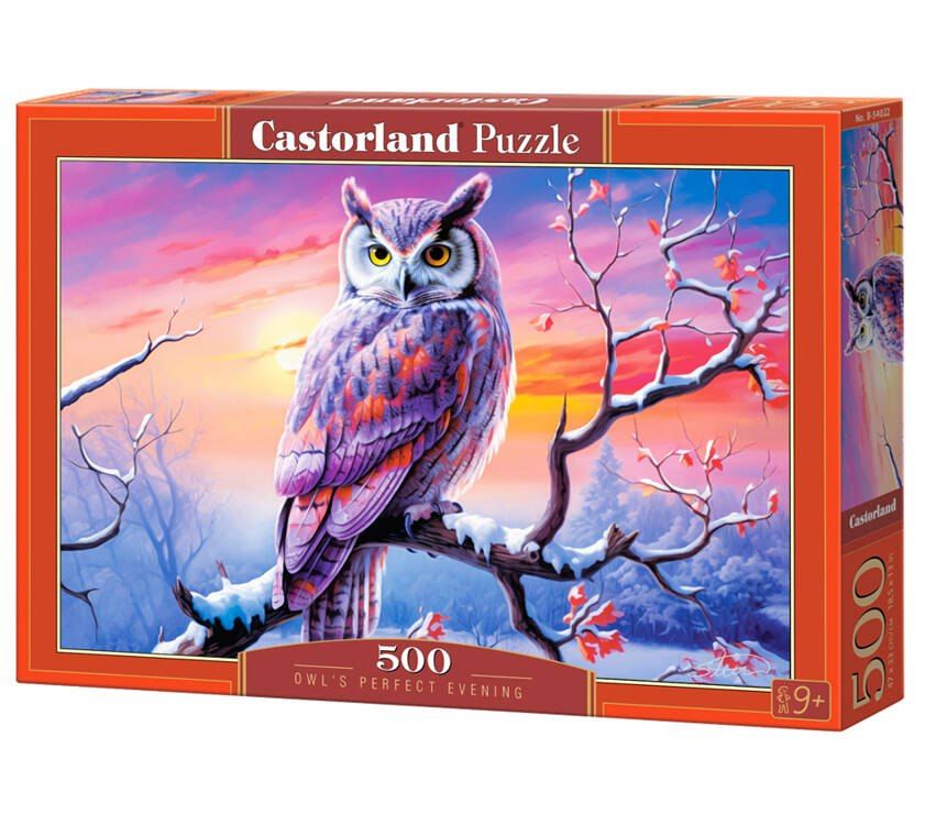 Puzzle 500 el. B-54022 Owl's Perfect Evening
