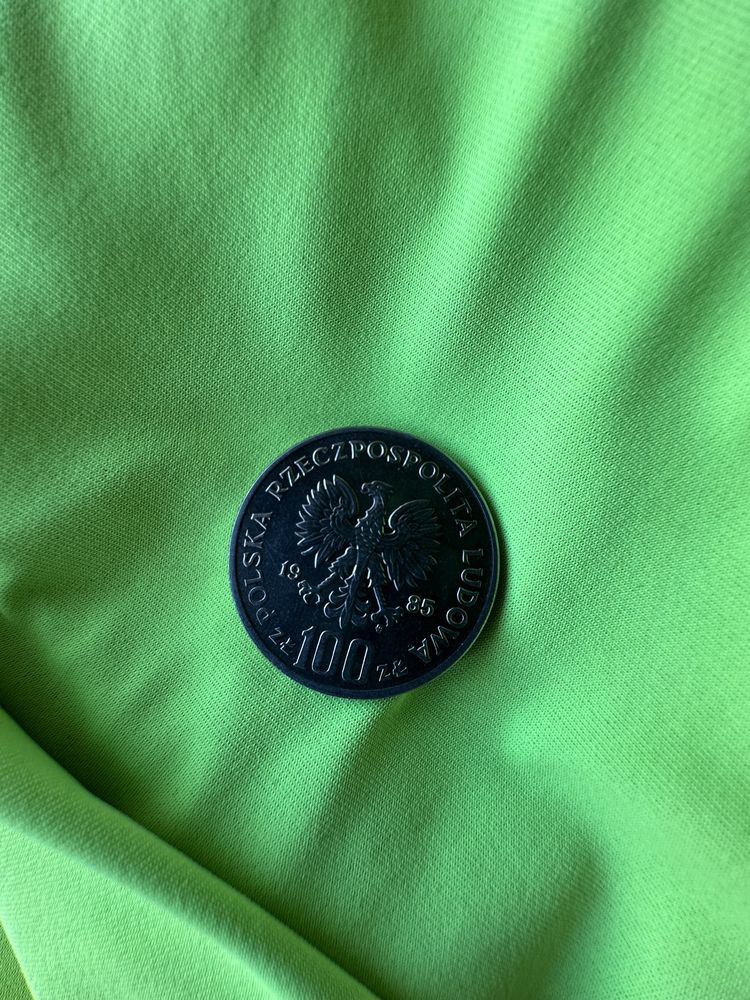 Moneta 100 zł Przemysław II 1985