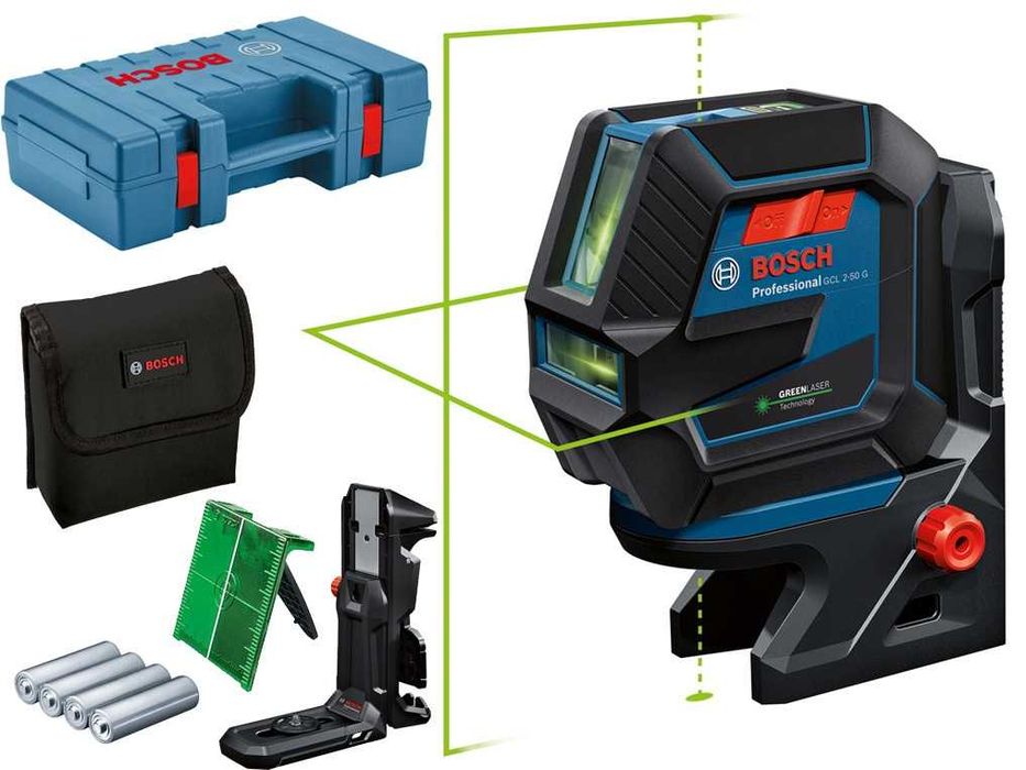 Laser krzyżowy/punktowy Bosch GCL 2-50 G