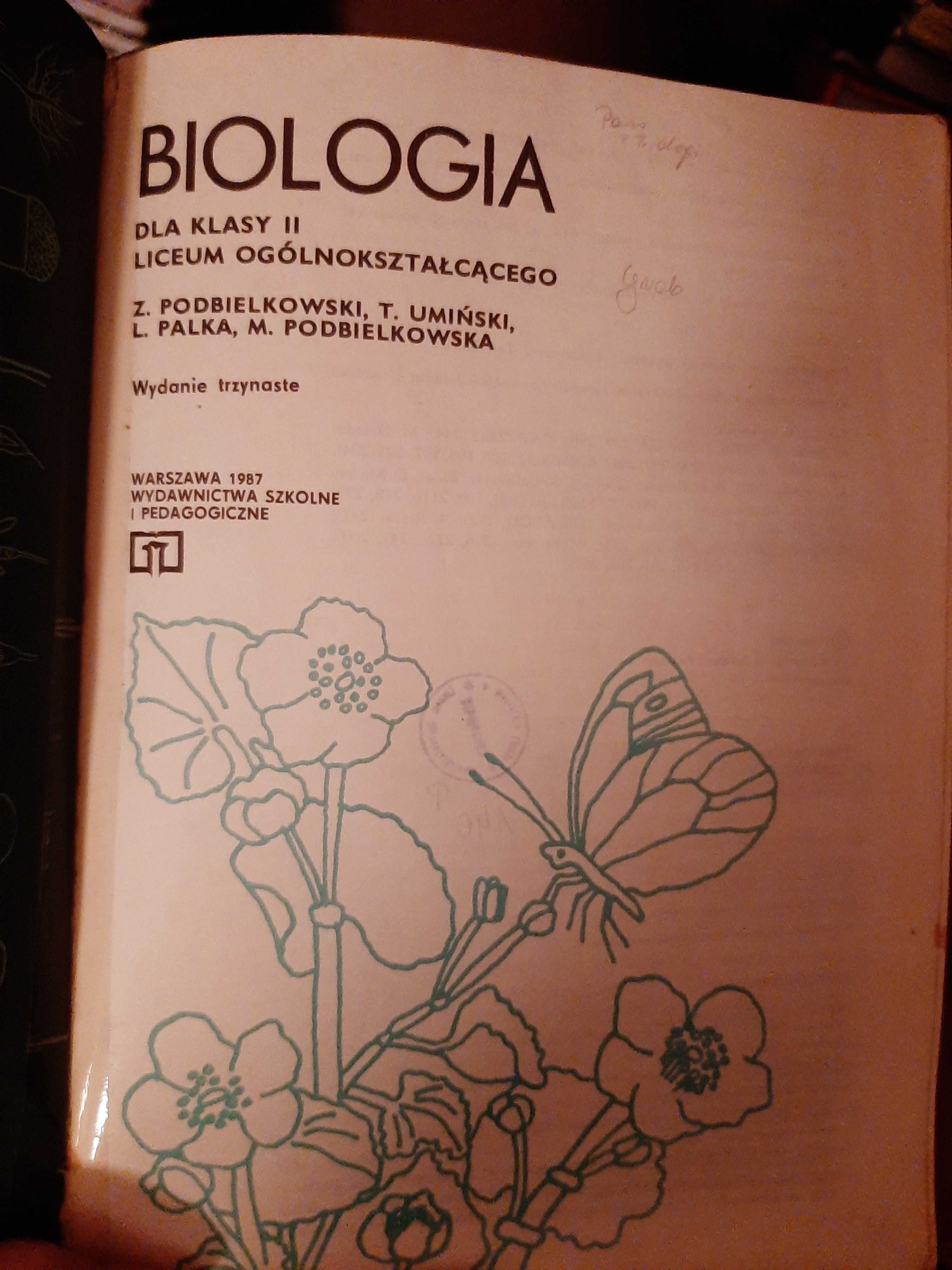 Podręcznik. Biologia, szkoła średnia klasa 1