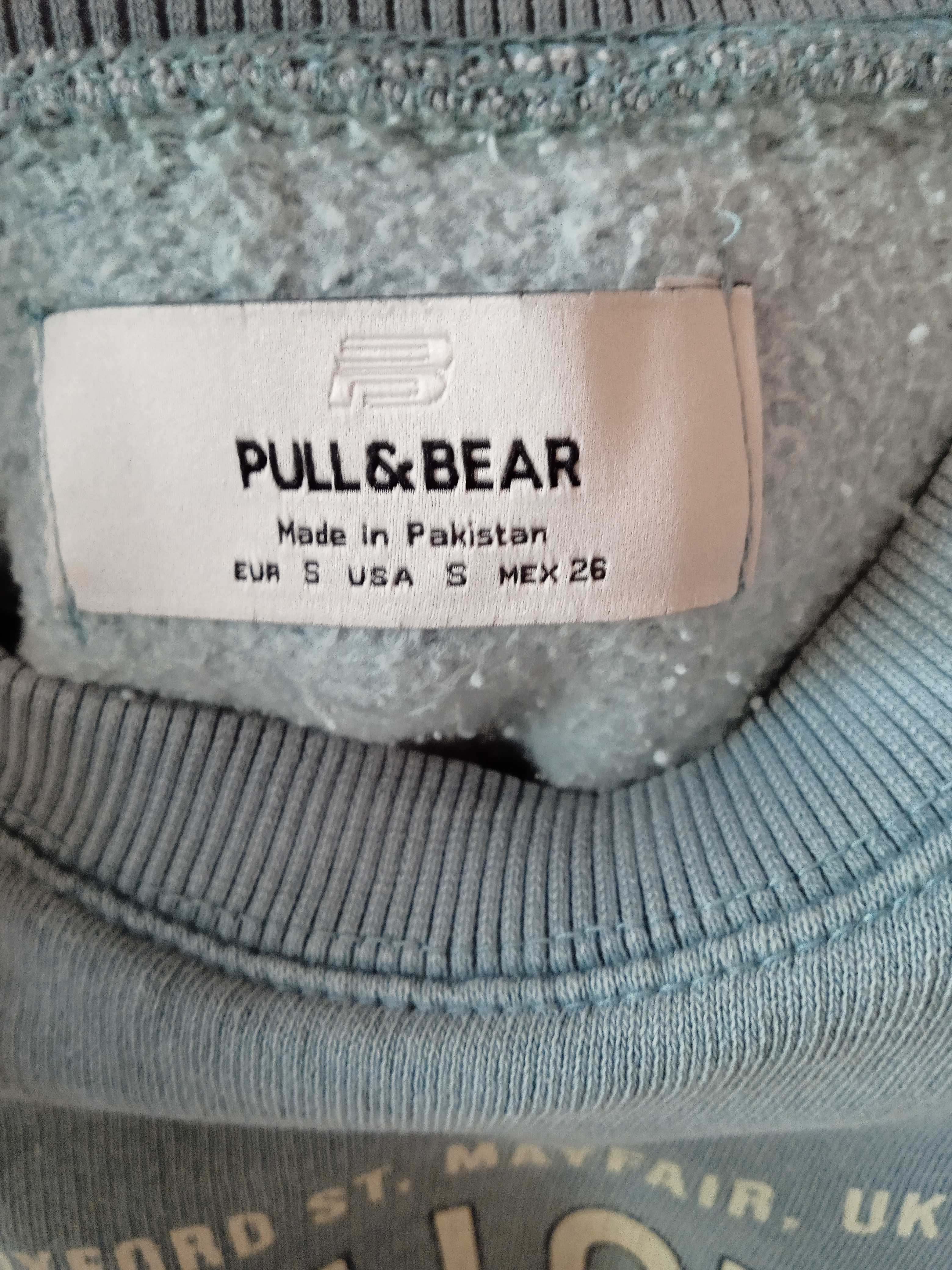 Sweatshirt azul Pull & Bear.