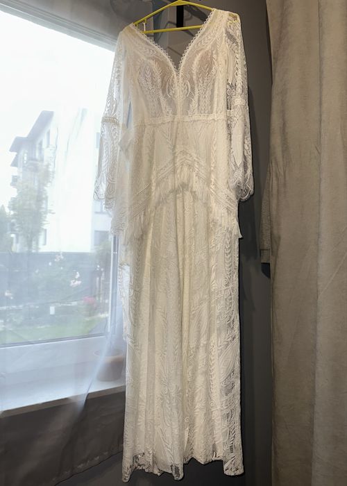 Suknia ślubna boho koronka Gala Frea
