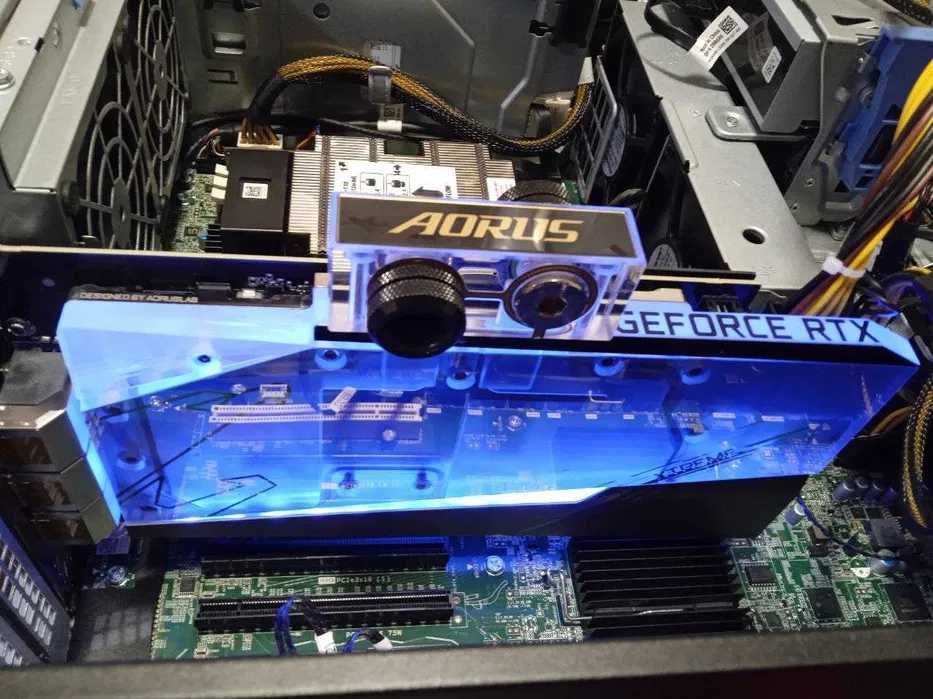 Нова відеокарта Gigabyte Aorus Waterforce Xtreme 3080 ti 12GB GDDR6X