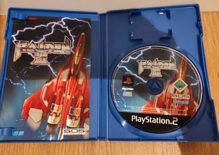 Raiden III  PS2 completo com manual