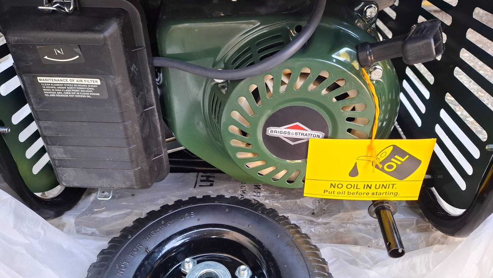 Agregat 3 fazowy NOWY, silnik Briggs&Stratton, moc 6,9kW / 400V