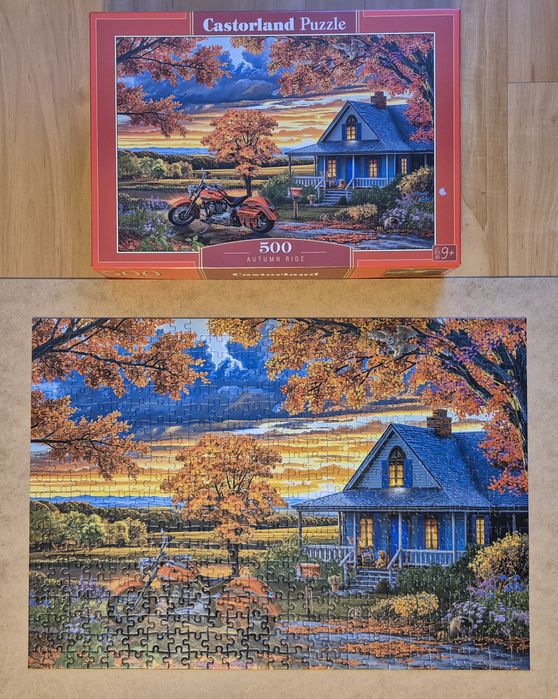 Puzzle Castorland 500 - Autumn Ride