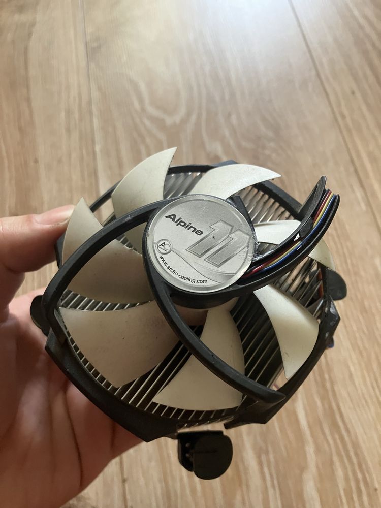 Chłodzenie CPU Alpine – aluminiowe, używane