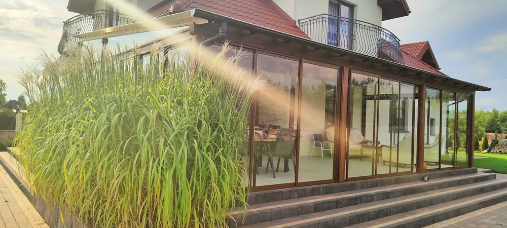 Zabudowa tarasu zadaszenie taras drewniany pergola