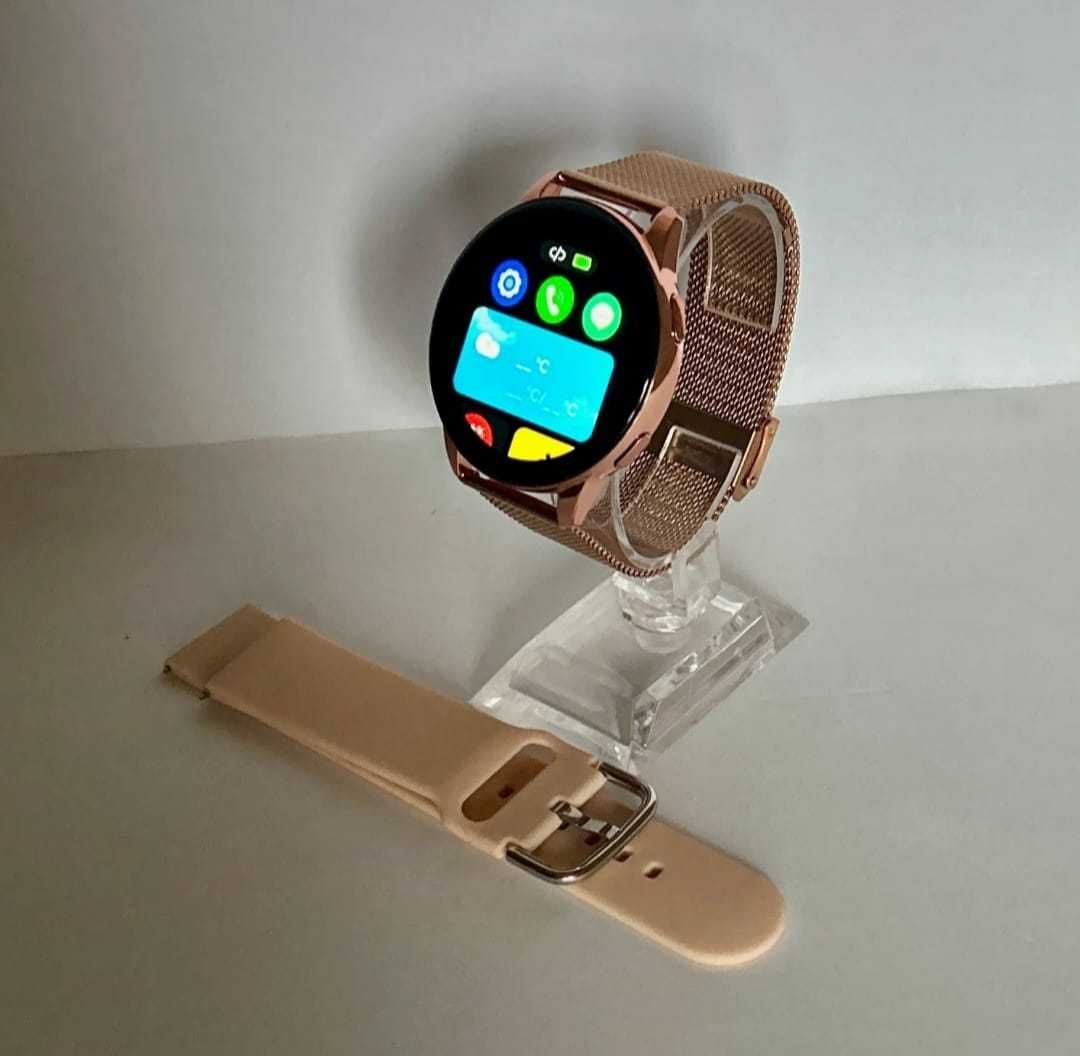 Smartwatch złoty nowy