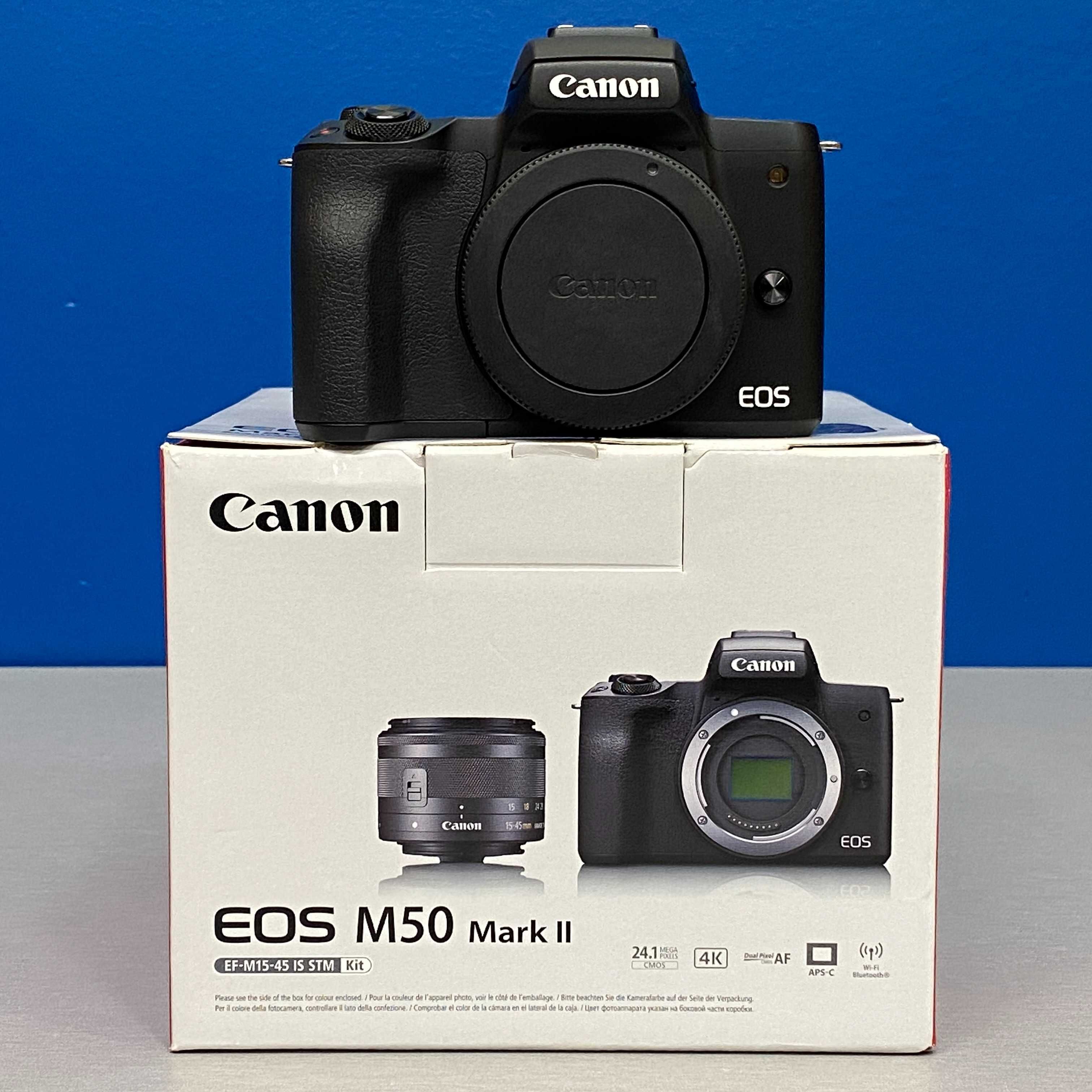Canon EOS M50 Mark II (Corpo) - 24.1MP