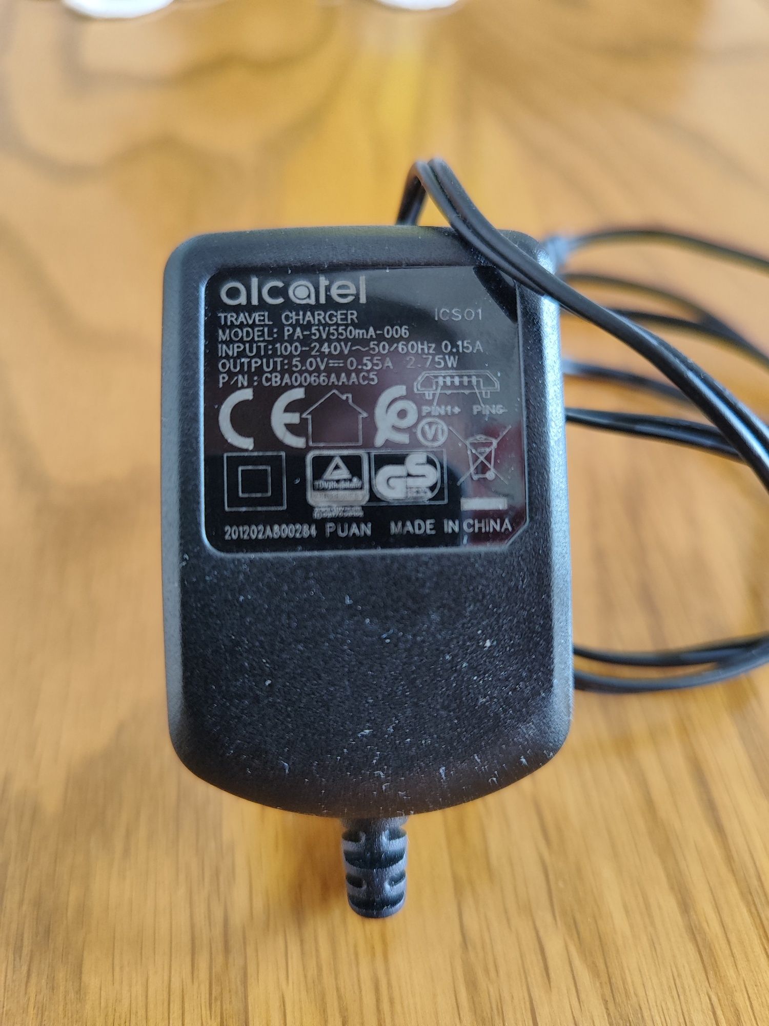 Ładowarka Alcatel 0.55A  2.75W