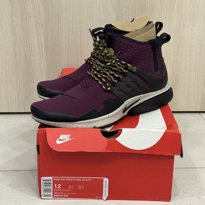 Оригінальні кросівки Nike Air Presto Mid Utility розмір 12us