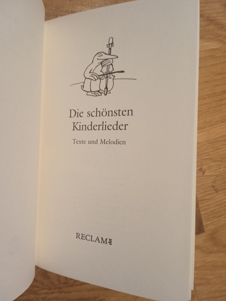 Dziecięcy śpiewnik po niemiecku