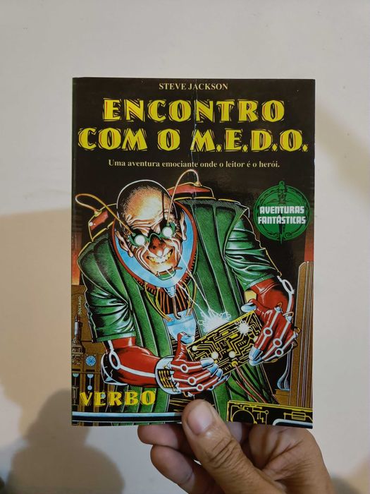 Livro Aventuras Fantásticas nº25 ENCONTRO COM O M.E.D.O.