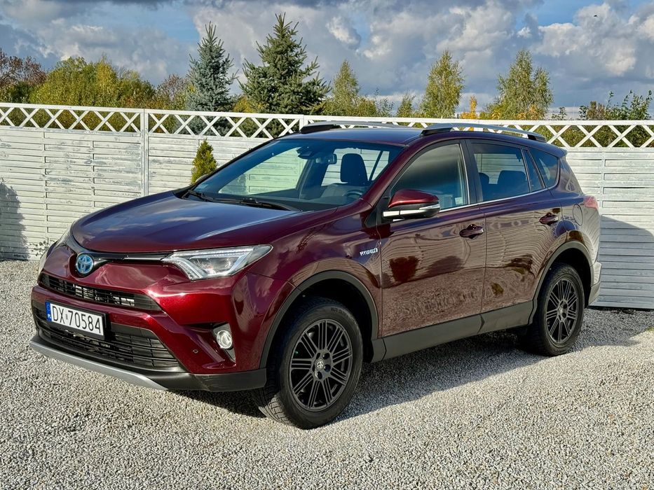 Toyota RAV4 2017, LIFT, 2.5 HYBRYDA, 4X4 AWD, PL Salon, 1 Właściciel, ZAMIANA