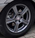 Alufelgi 16" 5x112 Mercedes z oponami zimowymi