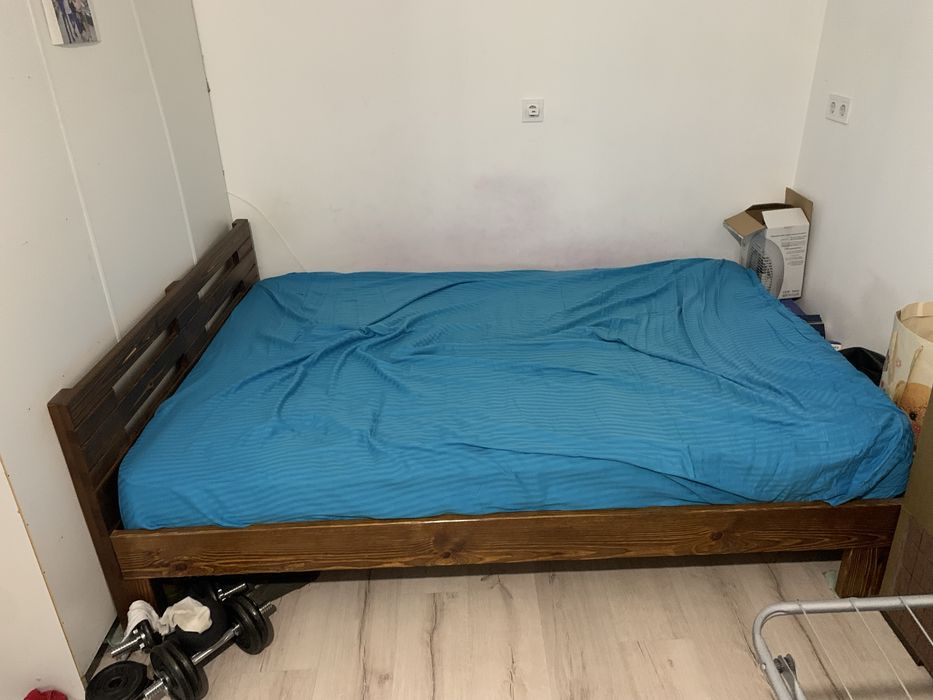 Ліжко кровать дерево натуральне 200*140