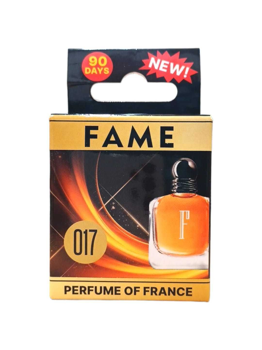 Fame 017 zawieszka zapachowa do auta 10 ml