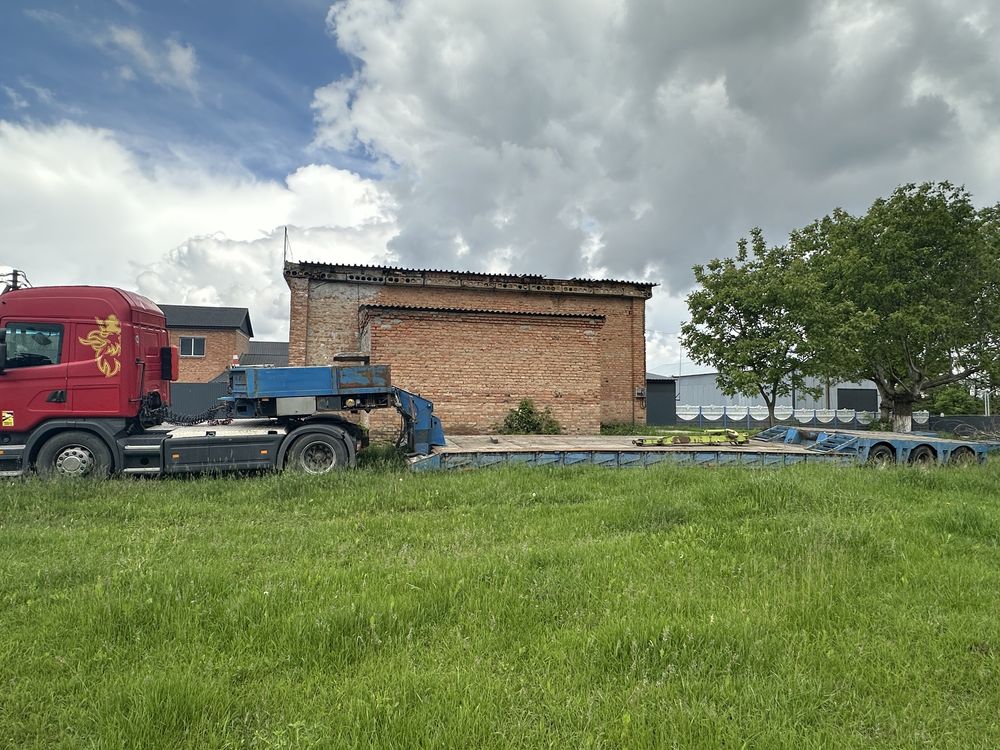 Сідловий тягач SCANIA G400 + Трал Noteboom Lowbed