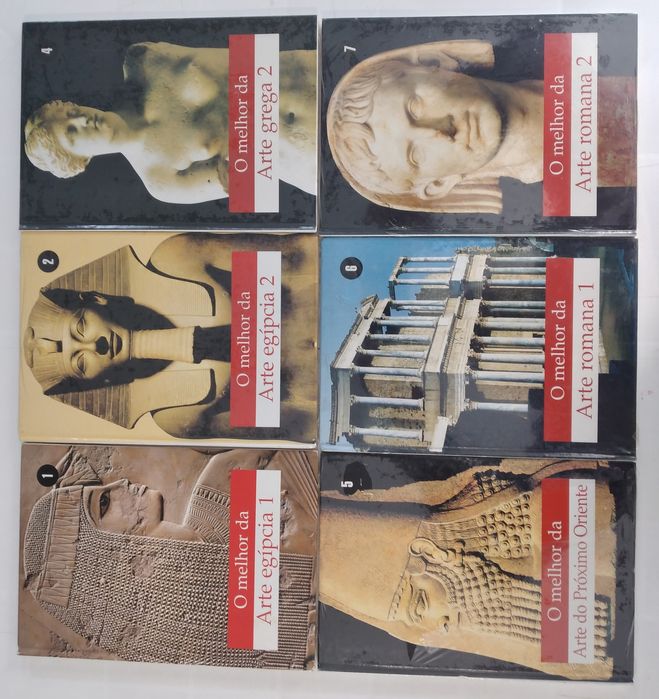 28 livros O melhor da Arte - cada livro 3€ - todos ( 28 ) 50€