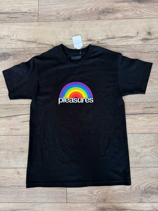 Koszulka Pleasures Good Time Black Rainbow Tee M