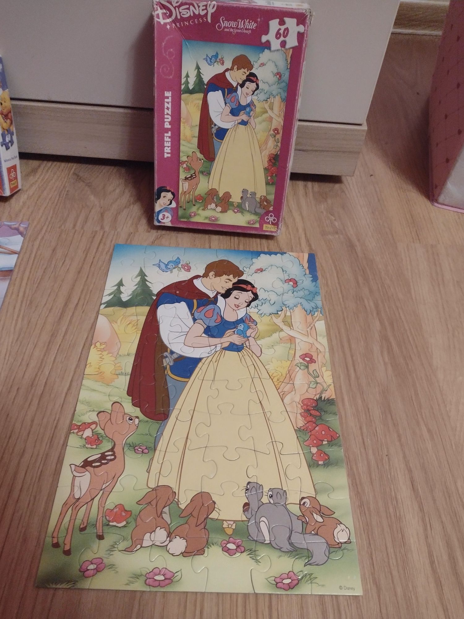 Puzzle Królewna Śnieżka sztuk 60