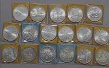 Moedas comemorativas